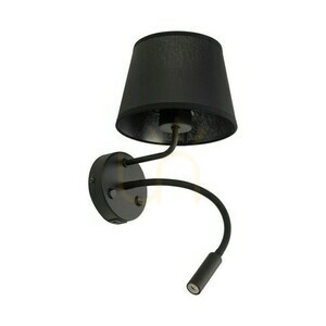 Maja Fekete fali lámpa 2 E27+ G9 + Usb small 8