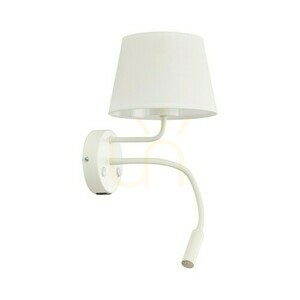 Maja fehér fali lámpa 2 E27 + G9 + Usb small 5
