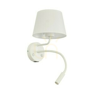 Maja fehér fali lámpa 2 E27 + G9 + Usb small 6