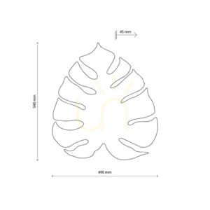 Monstera Xl Sabia fali lámpa 4 small 7