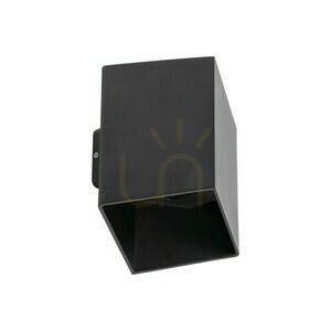 Cube Fekete Led fali lámpa ip 54 small 5