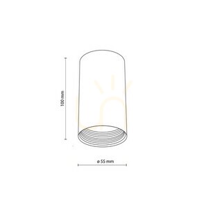 Amis Fehér Downlight small 10