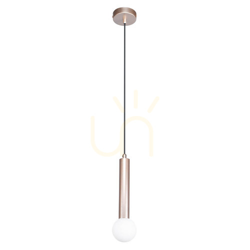 Jelölje be Italux Filano bronz G9 üveg függőlámpa PND-33574-1-CF