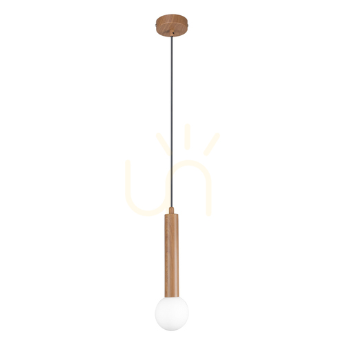 Jelölje be Függőlámpa Italux Filano G9 barna üveg 9 cm PND-33574-1-WD