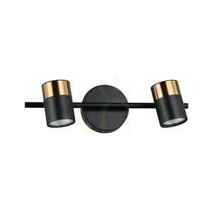 Italux Elice fekete GU10 2 pontos fali lámpa WL-58892-2-BK-BRO 1 Italux Elice fekete GU10 2 pontos fali lámpa WL-58892-2-BK-BRO small 1
