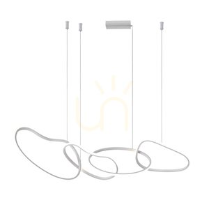 Italux Fonte LED 4 pontos fehér függőlámpa PND-22412-S4-WH small 0