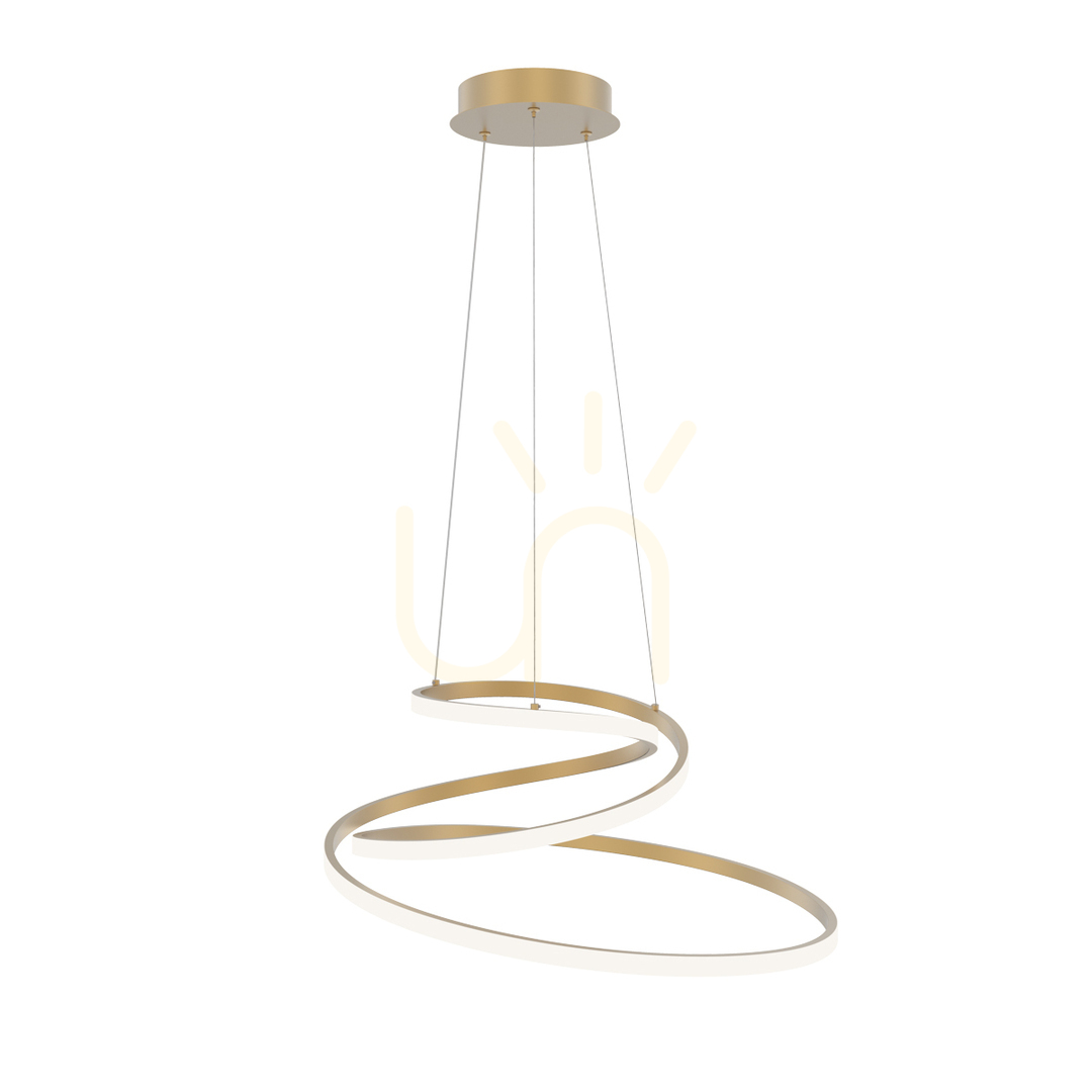 Jelölje be Italux LED függőlámpa aranysárga 60 cm PND-2168-M-GD Italux LED függőlámpa aranysárga 60 cm PND-2168-M-GD