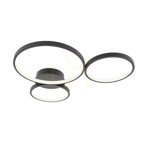 Jelölje be Plafond Italux Maver LED fekete 3 pontos SPL-20452-3-BK