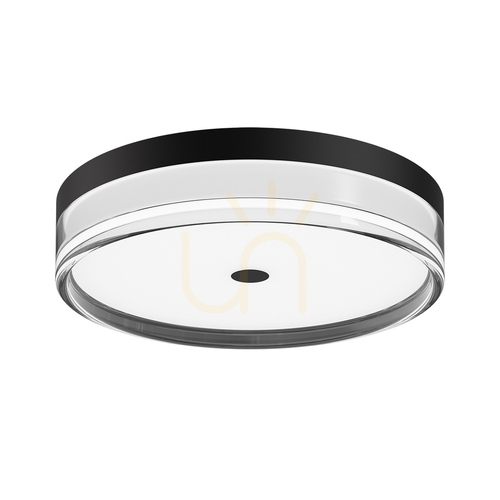 Jelölje be Plafond Italux Molino LED fekete 40 cm PLF-64536-M-BK