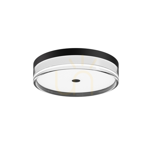 Jelölje be Plafon Italux Molino LED fekete 30 cm PLF-64536-S-BK