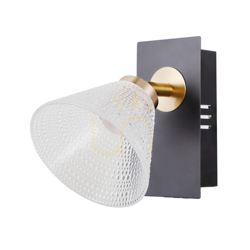 Jelölje be Italux fekete modern LED fali lámpa WL-34393-1-BK-HBR