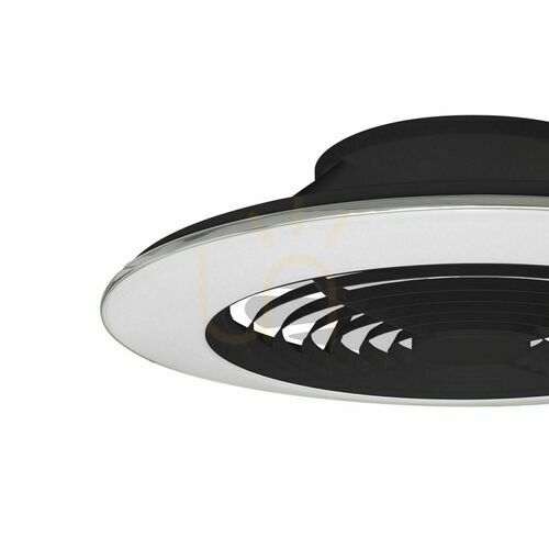 Jelölje be Mantra ALISIO XL 7492 mennyezeti ventilátor világítással fekete LED 95W 2700-5000K