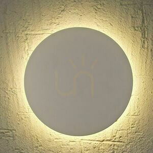 Mantra BORA BORA C0127 fali lámpa, matt fehér, Ø 13,5 cm, LED 6 W, 420 lm, 2700 K, IP20, cserélhető fényforrás small 1
