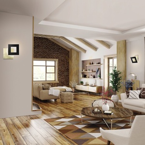 Mantra Dalia 8145 fekete-arany LED falilámpa 40 cm 40 W 3000 K small 6