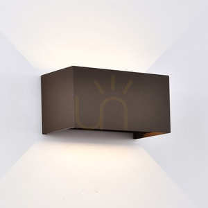 Mantra DAVOS 7822 kültéri LED-falilámpa corten 24 W 4000 K small 5