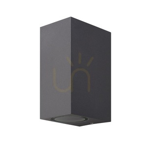 Mantra KANDANCHU 6514 szögletes kültéri fali lámpa 2xGU10 sötétszürke small 0
