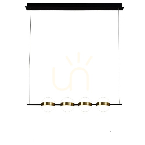 Jelölje be Mantra CUBA 7161 LED függeszték, arany/fekete, 32 W