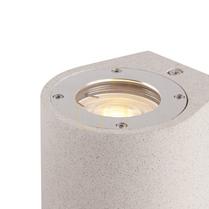 Mantra LEVI 7180 kültéri falilámpa, fehér beton, 2×GU10 small 5