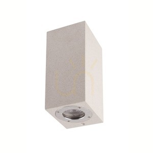 Mantra LEVI 7182 kültéri fali lámpa beton fehér 2xGU10 IP65 fel-le 18 cm small 0