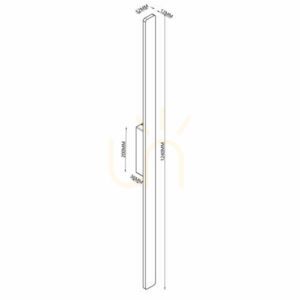 Mantra LOTUS 7990 fehér kültéri LED falilámpa 20 W 3000 K small 4