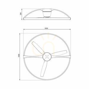 Mantra NEPAL 7531 csillár mennyezeti ventilátorral small 2