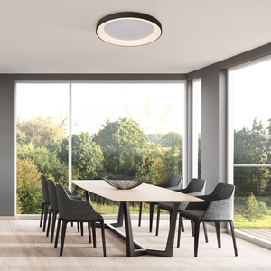 Mantra NISEKO II 8640 fekete LED mennyezeti lámpa 78 cm távirányítóval small 3