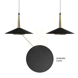 Mantra Orion 7475 LED függőlámpa fekete és antik sárgaréz felülettel 24 W 120 cm small 5