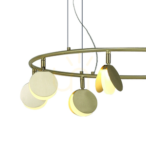 Mantra SHELL 7261 aranyszínű LED csillár 66 cm 3000 K small 3