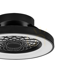 Mantra TIBET MINI 7805 fekete LED mennyezeti lámpa ventilátorral, 53 cm small 7
