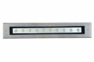 Járható földbe süllyeszthető lámpa SU-MA Lando LD-500 ezüst LED 4000K IP67 50 cm small 1