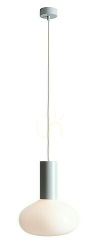 Jelölje be Függőlámpa Aldex Flo Grey M opálüveg szürke 26 cm 7000G22_M