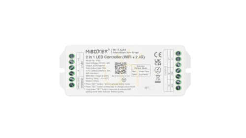 Jelölje be MiBoxer RECEIVER 48 V 20 A RF 2,4G WiFi MONO/CCT PW2