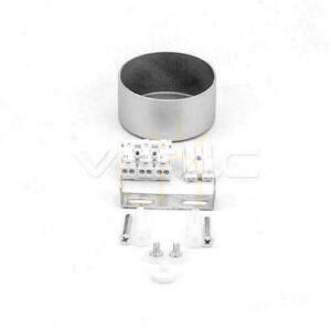 V-TAC LED lineáris SAMSUNG CHIP 40W Felszíni/felfüggesztett csatlakoztatáshoz Ezüst 0-10V 120cm VT-7-43 4000K 3590lm VT-7-43 4000K 3590lm small 10