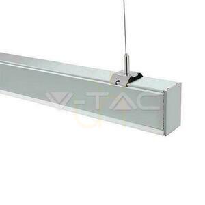 V-TAC LED lineáris SAMSUNG CHIP 40W Felszíni/felfüggesztett csatlakoztatáshoz Ezüst 0-10V 120cm VT-7-43 4000K 3590lm VT-7-43 4000K 3590lm small 2
