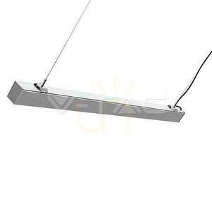 V-TAC LED lineáris SAMSUNG CHIP 40W Felszíni/felfüggesztett csatlakoztatáshoz Ezüst 0-10V 120cm VT-7-43 4000K 3590lm VT-7-43 4000K 3590lm small 3