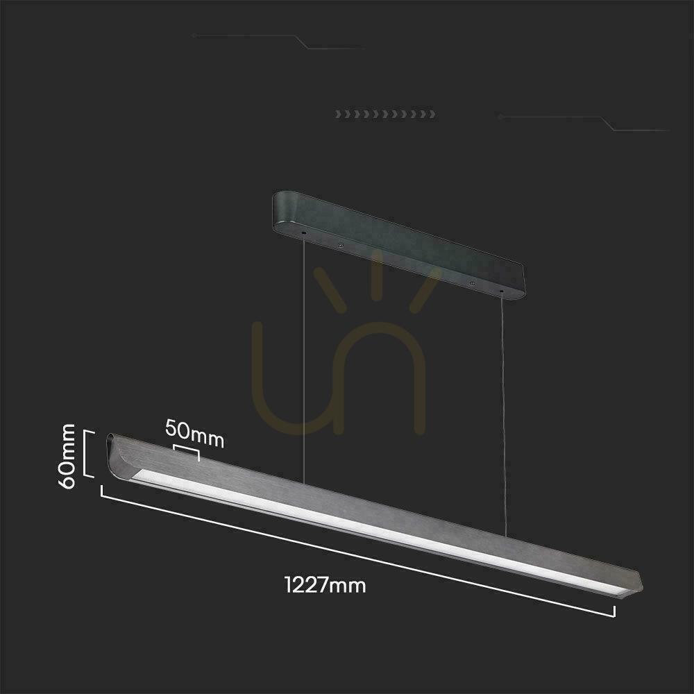 Előadás V-TAC LED lineáris SAMSUNG CHIP LIFUD Driver lámpatest 36W 100st CCT függő 120cm MAT szürke VT-7-35 2880lm 2880lm V-TAC LED lineáris SAMSUNG CHIP LIFUD Driver lámpatest 36W 100st CCT függő 120cm MAT szürke VT-7-35 2880lm 2880lm