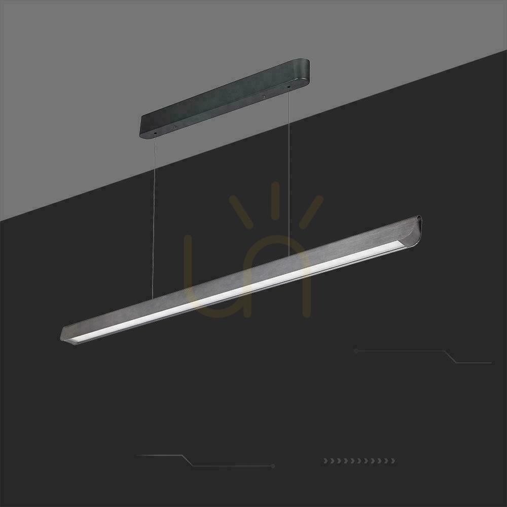 Kilátás V-TAC LED lineáris SAMSUNG CHIP LIFUD Driver lámpatest 36W 100st CCT függő 120cm MAT szürke VT-7-35 2880lm 2880lm V-TAC LED lineáris SAMSUNG CHIP LIFUD Driver lámpatest 36W 100st CCT függő 120cm MAT szürke VT-7-35 2880lm 2880lm