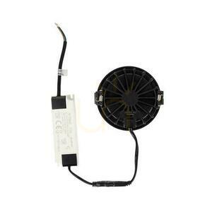 V-TAC VT-17012 süllyesztett LED downlight, fekete, 12 W, CCT 3000/4000/6400 K, 1180 lm small 3