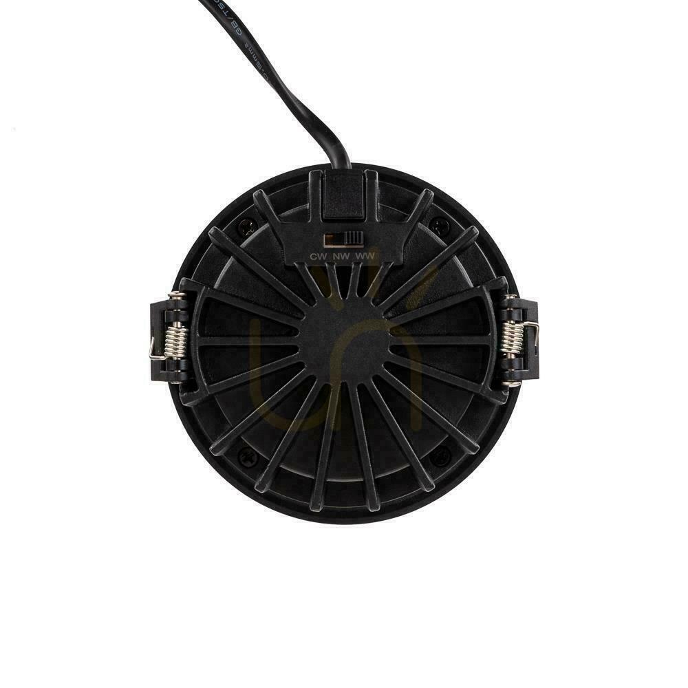 Előnézet V-TAC LED Downlight 18W BRIDGELUX CHIP CCT lámpatest Fekete Raster Anti-glare Mézes-méhsejtes VT-17018 1860lm V-TAC LED Downlight 18W BRIDGELUX CHIP CCT lámpatest Fekete Raster Anti-glare Mézes-méhsejtes VT-17018 1860lm