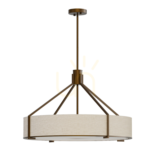 Jelölje be Függőlámpa Open Design Highlights Doretto 70 matt fehér 6xE27 700 mm