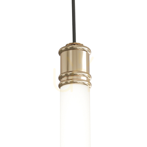 Függőlámpa Omi I Gold, fehér opál/arany, 10W LED, Open Design Highlights small 2