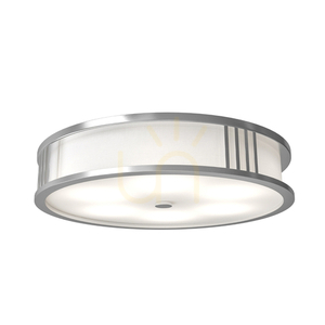 Plafond Sandro 50 szatén nikkel, fehér - Open Design Highlights small 1