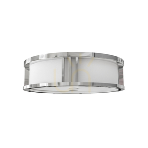Plafon Sandro 35 cm króm fehér E27 3 égős Open Design Highlights small 0