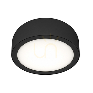 Plafond LED Cedrone 12 cm 8W 3000K fehér-fekete Open Design Highlights small 3