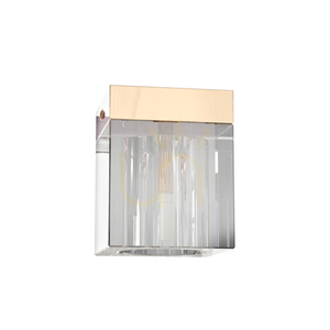 Plafond Cubo kristály üveg arany Open Design Highlights small 1