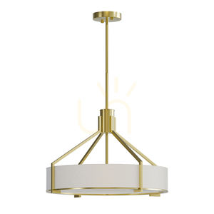 Doretto függőlámpa 50 cm szatén arany fehér Open Design Highlights small 0