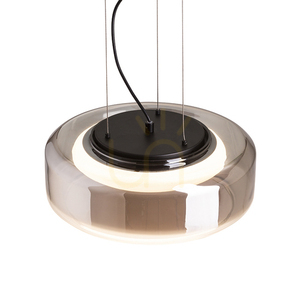 Rendl NAOMI 35 LED függőlámpa R14400, füstszínű és opálüveg, fekete small 5
