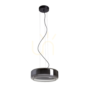 Rendl NAOMI 35 LED függőlámpa R14400, füstszínű és opálüveg, fekete small 8