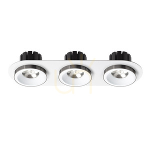 Rendl süllyesztett lámpa R14575 Sharm Led süllyesztett lámpa, fehér fekete króm szett small 1