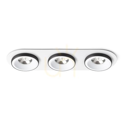 Jelölje be Rendl R14576 Sharm Led süllyesztett lámpatest, fehér/fekete szett